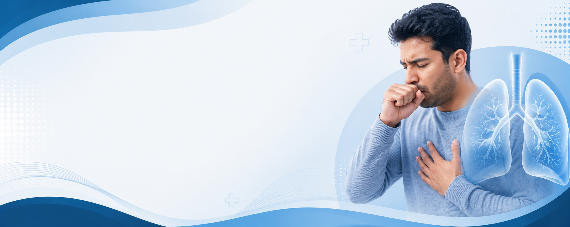 Child with chronic cough consulting doctor